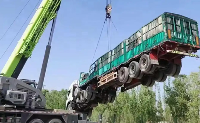 礼泉道路脱困救援案例